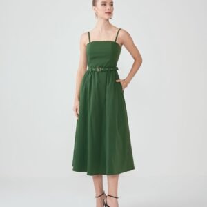 Vestido Sarjado