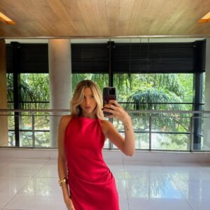 Vestido Regata Drapeado