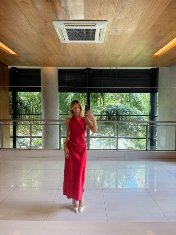 Vestido Regata Drapeado - Imagem 5