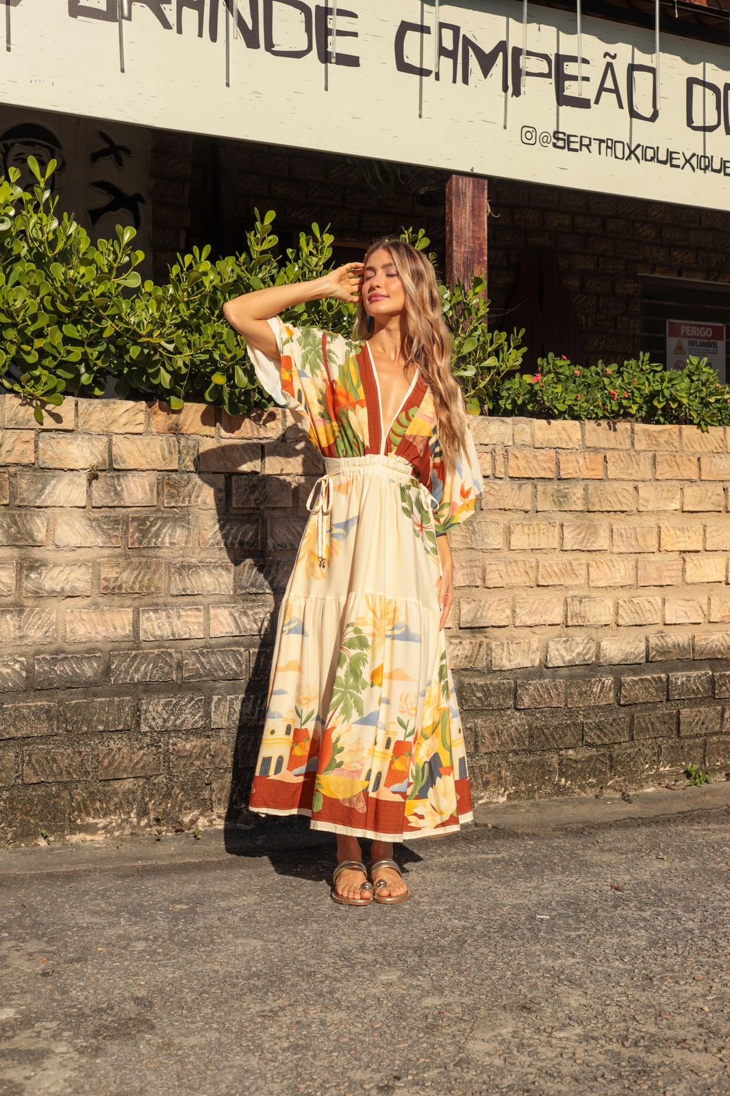Vestido Cacto Midi