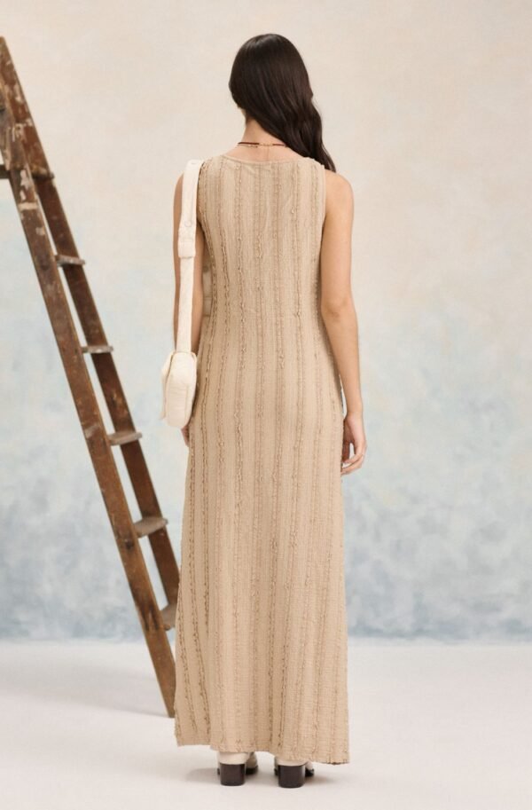 Vestido Camélia em Tecido Texturizado - Imagem 3
